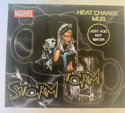 Marvel X Men Storm Lightning Heat Changing Mug | eBay