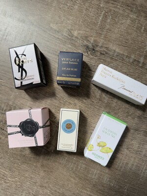 6pc Luxury Mini Perfume Fragrance Minis Set New In box
