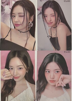 YUJIN IVE x CLIO 100% Official NEW YUJIN PHOTOCARD SET Photo Card