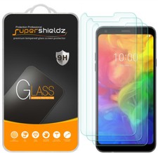 3X Protector de Pantalla de Vidrio Templado Supershieldz para LG Q7+ / Q7 Plus