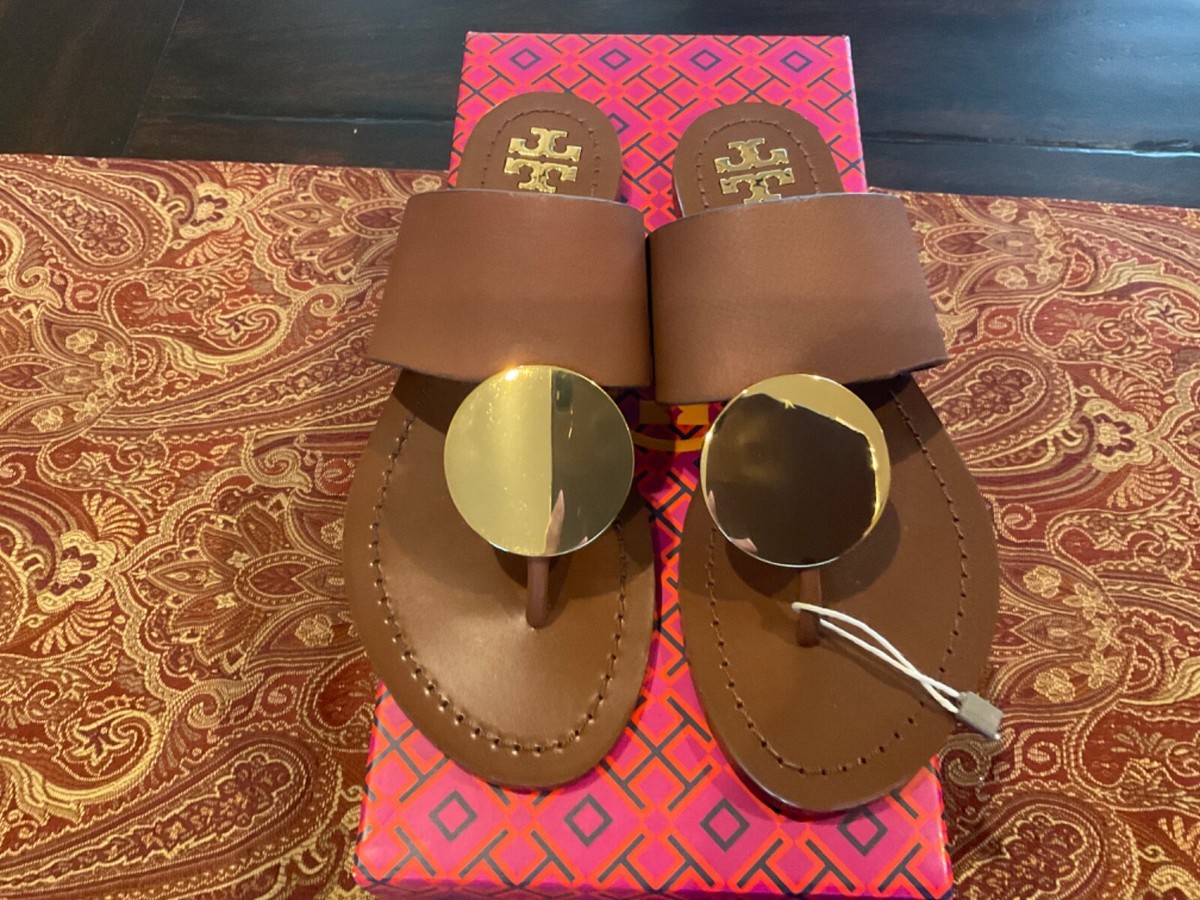 TORY BURCH Patos Disk Mou Sandal, Sz 5, BNIB, MSRP$268, sold out