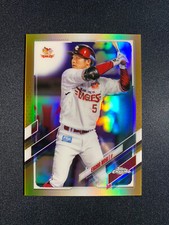 2021 Topps Chrome NPB Eigoro Mogi /50 Gold Refractor Nippon Japan 