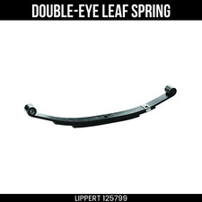 Lippert 2000 lb Double-Eye Leaf Spring, RV Trailer Suspension, 24 Inch, 125799