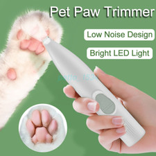 Dog Paw Trimmer Electric Cat Pads Clippers Cordless Pet Hair Clippers Shaver AU