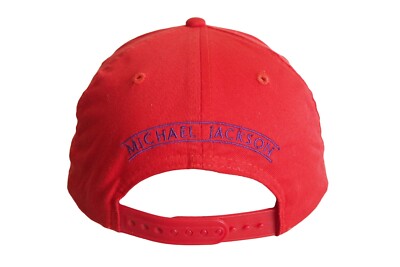 Vintage Michael Jackson History Tour 96/97 Cap red King of Pop 90s