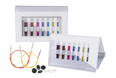 KnitPro SmartStix Deluxe Set Stricknadeln auswechselbare Nadelspitzen kurz 42161 - Bild 1 von 4