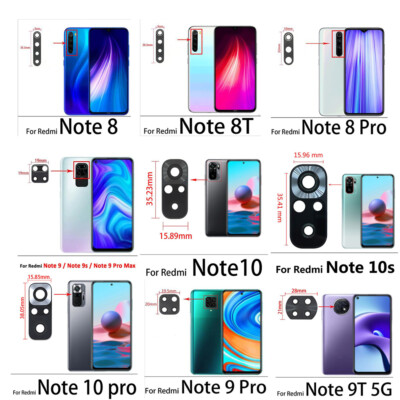 Phone Lens Frame For Xiaomi Note 8/8T/8Pro/9T 5G/9Pro/9S/9Pro Max/10/10S/10 Pro