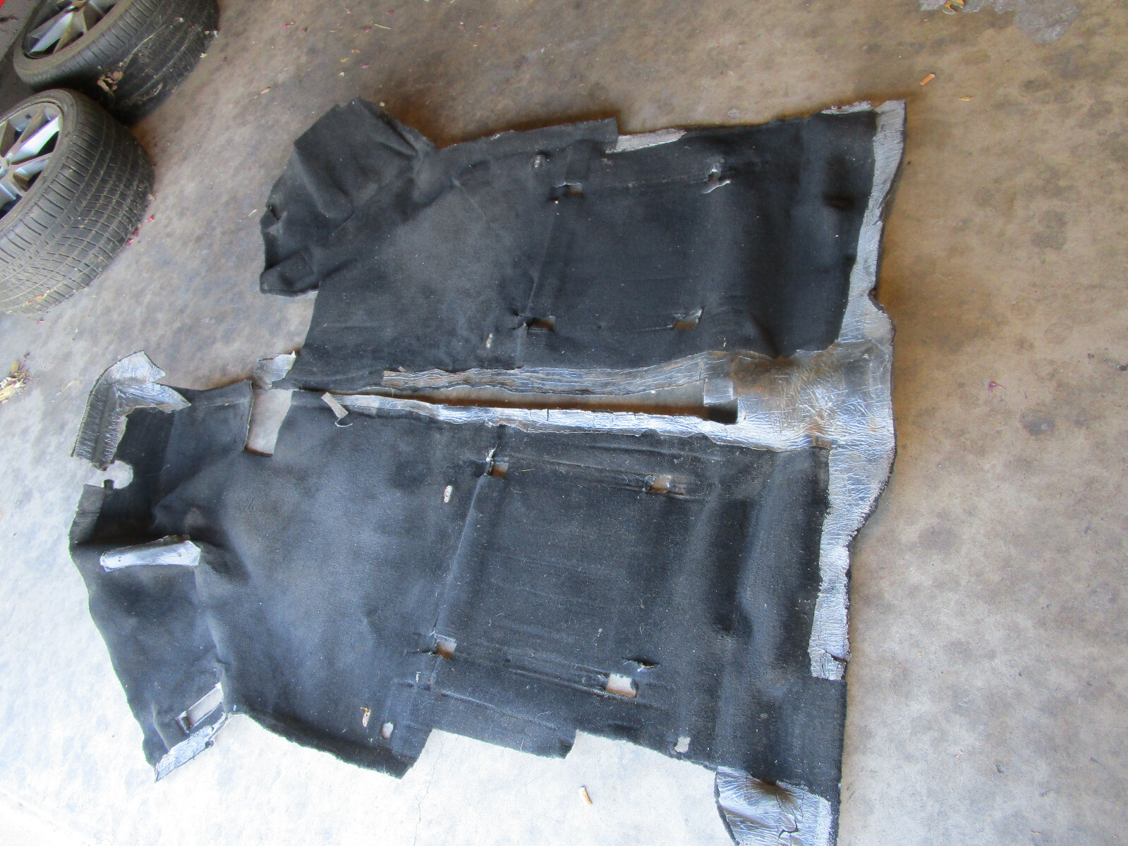 Ferrari 348 Spider - Floor Carpets Black