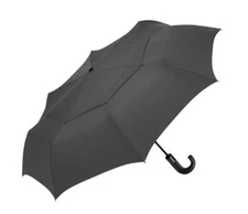 ShedRain WindPro Auto Open Close Compact Windproof Umbrella Vented Teflon Canopy