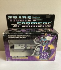 Transformers Astrotrain w Box 100 Complete 1985 Vintage Hasbro G1
