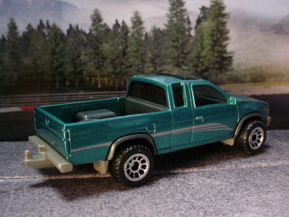 2021 Matchbox '95 NISSAN HARDBODY (D21)☆teal green truck ☆OFF