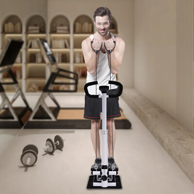Fitness Stepper Boden 150kg/330.69lbs Stehend Übung Schrittmaschine Mit Lenker