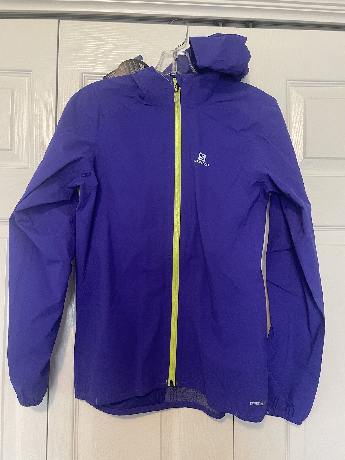 NEW W TAGS Salomon Advanced Skin Motion Fit Medium Athletic Workou Jacket Purple