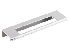 Top Knobs TK521PC Mercer Collection 5" Europa Cut Out Tab Pull, Polished Chrome