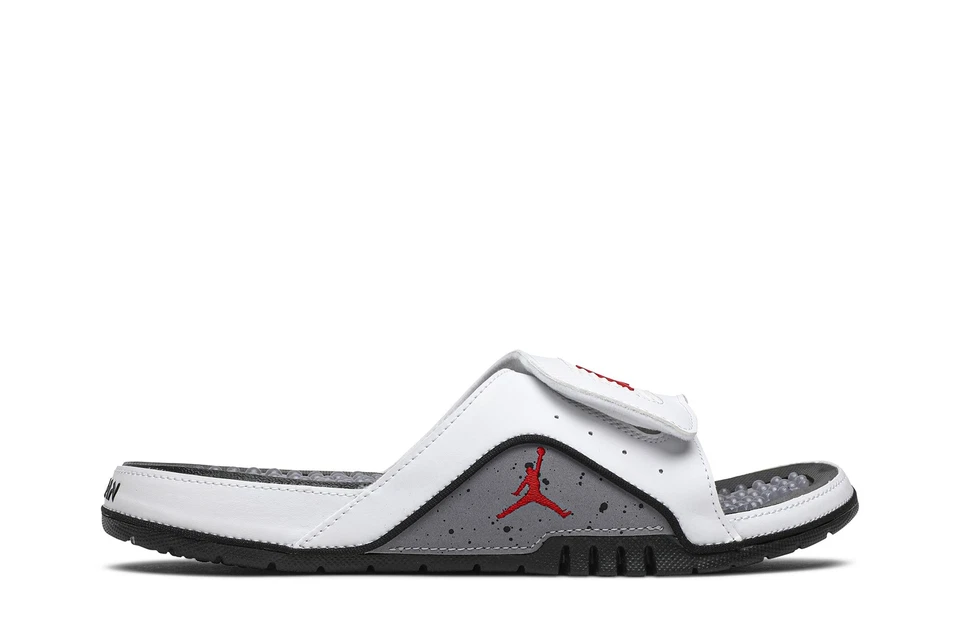 Nike Air Jordan Hydro 4 Retro Slide Blanco Cemento 532225-116 Foto 4 de 4