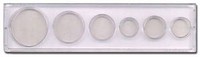 5 Whitman 6 Coin Mint Set Holders Cent-large Dollar 5 Whitman 6 Coin Mint Set Holders Cent-large Dollar