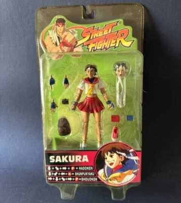 Streetfighter SAKURA red variant 14cm PVC action-figure Sota - Imagen 1 de 3