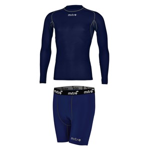 navy base layer shorts