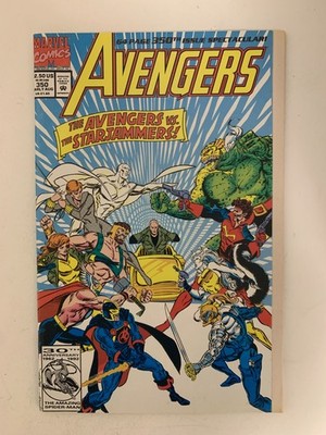 The Avengers #350 - Jul 1992 - Vol.1 - Direct - Marvel Comics - Minor Key