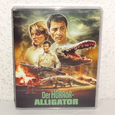 Blu-ray Der Horror Alligator (1980) Uncut Kult TierHorror Neuauflage 4K Remaster - Bild 1 von 3