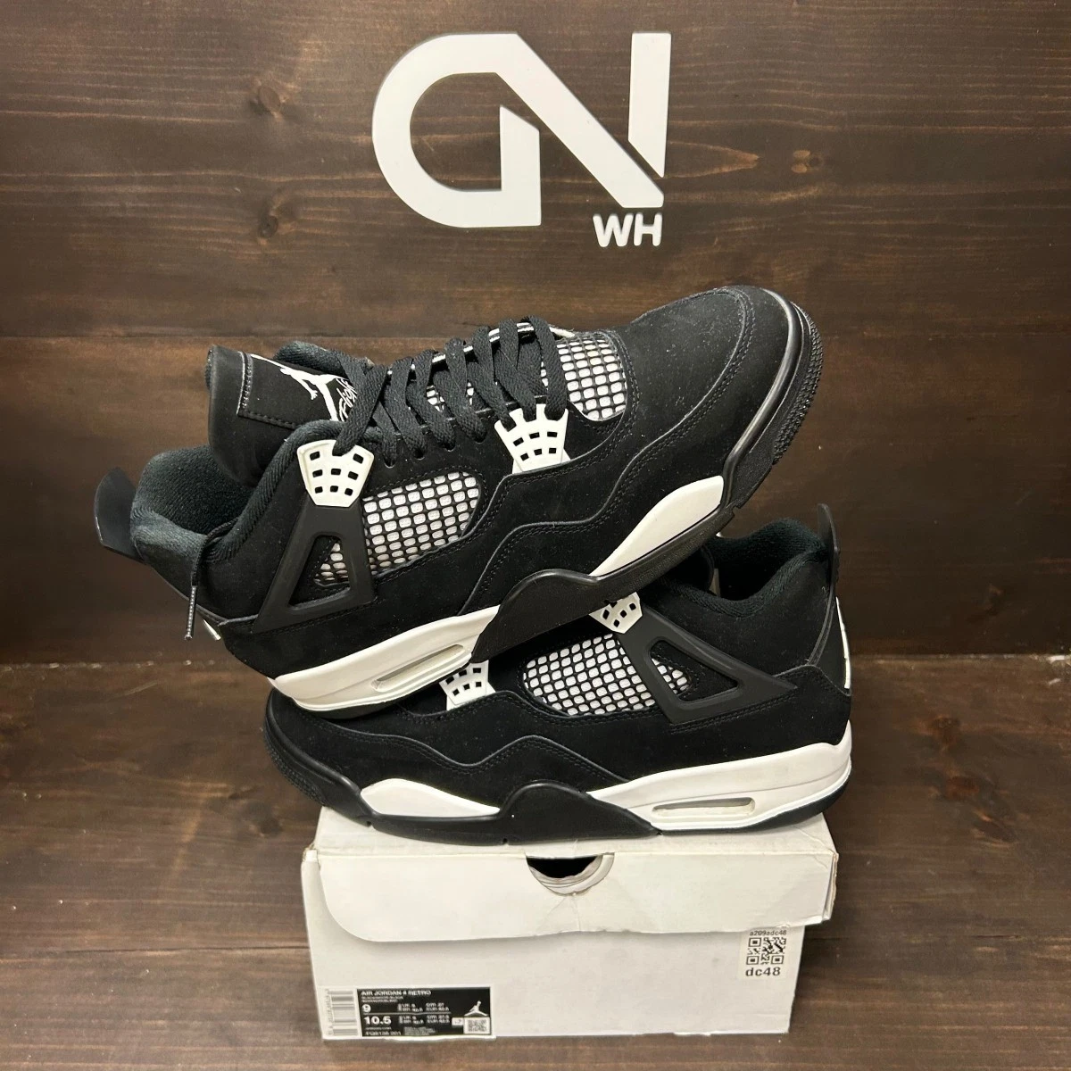 Jordan 4 Retro White Thunder - огромный выбор по лучшим ценам | eBay
