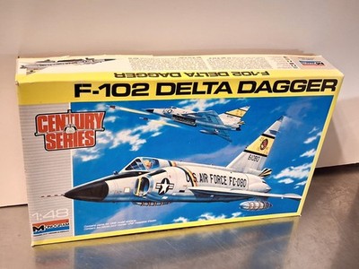 F-102 Delta Dagger Century Plane 1/48 Scale MONOGRAM Model Kit NEW Unbuilt