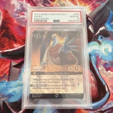 Disney Lorcana Hades King of Olympus Enchanted Foil 205/204 EN PSA 10