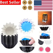 Luxury Reusable Wax Warmer Liners - Leakproof Black Trays for Perfect Scents