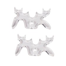 Clear Billiard Bridge Head Cue Rest Portable Equipment Billiards Accessory