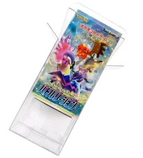 Box Protector Pokemon Japanese Half Booster Box Display Case 0.5mm (1-40 Pack)