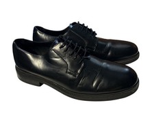 H&M Mens ~ Size 9 ~ Black Derby Dress Shoes ~...