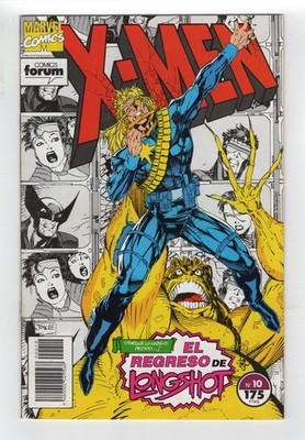 1992 MARVEL X-MEN #10 & MARVEL COMICS PRESENTS #91 RETURN OF LONGSHOT RARE SPAIN
