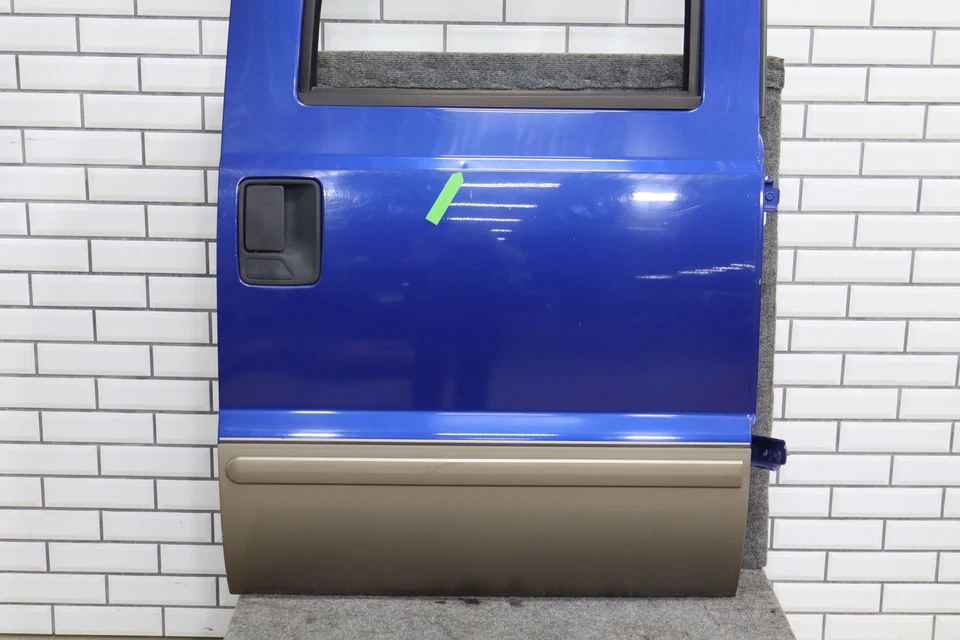 99-07 Ford F250 F350 Crew Cab Right Rear Door Assembly Sonic Blue SN Foto 3 de 4