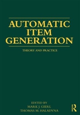 Automatic Item Generation - 9780415897518