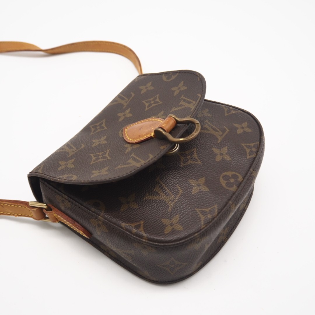 Louis Vuitton Saint-Cloud PM Shoulder Bag M51244 Monogram Brown Women's Auth thumbnail 4