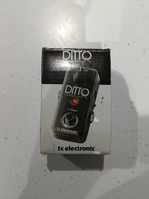 TC Electronic Ditto Instrument/Gitarre Looper Effektpedal Originalverpackt