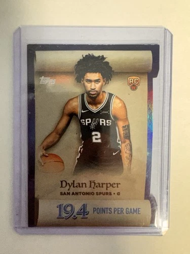2025-26 Topps Holiday - Making the Nice List Dylan Harper #ML-2 (RC)