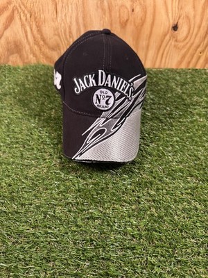 Chase Authentics Jack Daniel's Hat Cap Strap Back Mens One Size Black 07 Racing