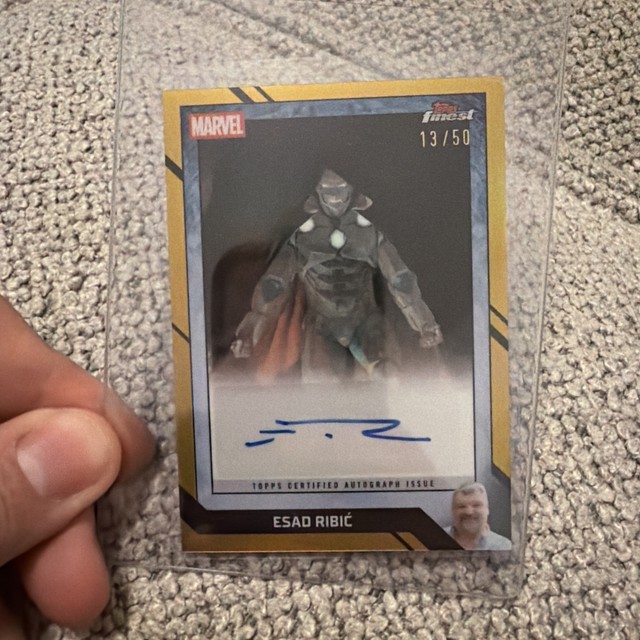 Topps Marvel Finest Fantastic Four Autograph Auto Autogramm Esad Ribic /50