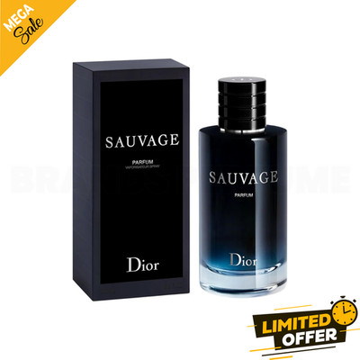 SAUVAGE BY CHRISTIAN DIOR 3.4 FL.OZ. PARFUM M. By CHRISTIAN DIOR