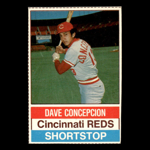 Dave Concepcion [Hand Cut] #128 1976 Hostess card