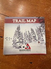 Red Mountain ski resort trail map (2019)