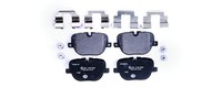 Hinterachse Hella 8DB 355 015-451 Bremsbelagsatz, Scheibenbremse FüR Land Rover
