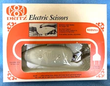 Vintage DRITZ Electric Scissors #716 Scovill for Fabric or Paper ~ Original Box