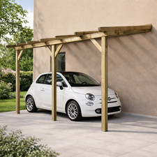 Pergola Addossata Legno 3 x 4 m – Montanti 9×9 cm Regnodellegno