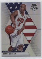 2019-20 Panini Mosaic USA Basketball Silver Prizm Vince Carter #258 HOF 16q7