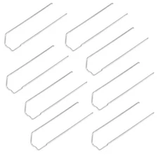 JFFX 120 Pcs Floral Pins, 1.8 Inch U Shaped Greening Pin for Straw Wreaths,