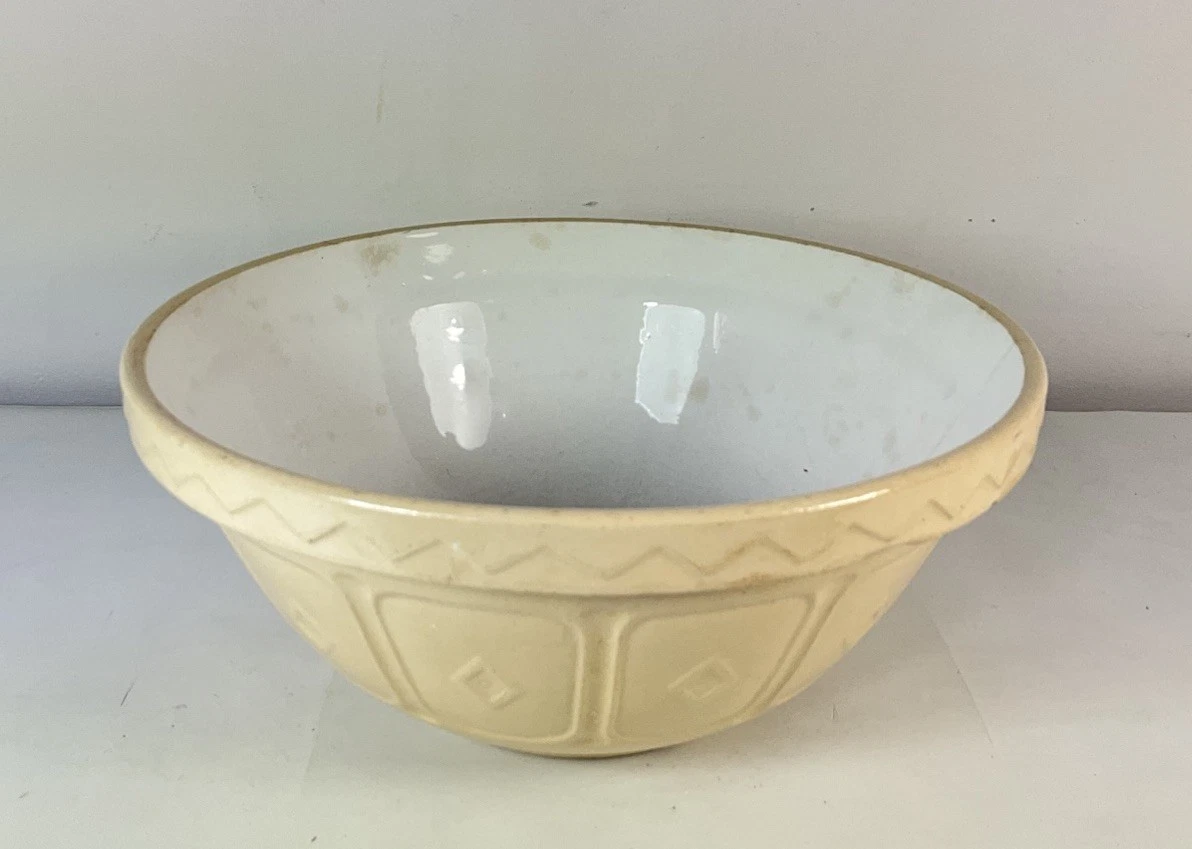 VINTAGE MASON CASH CHURCH GRESLEY /TRADITIONAL MIXING BOWL NO 18 26cm Wide