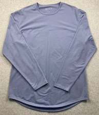 BYLT Men's Size Large Long Sleeve Drop Cut Stretch Pullover Shirt