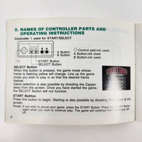 Barker Bill's Trick Shooting (Nintendo NES, 1990) cartucho y manual solamente